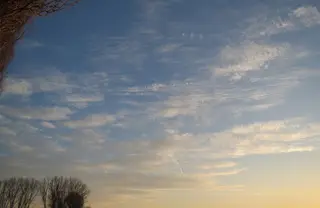 Cirrocumulus clouds