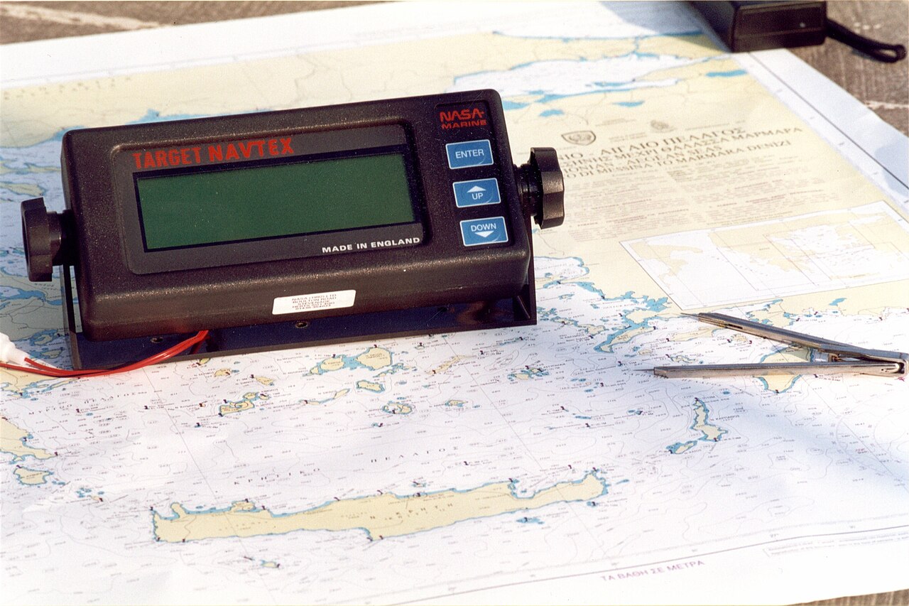A marine NAVTEX receiver